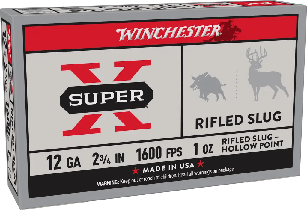 WINCHESTER SPR-X 12 23/4 1OZ SLUG 5RD BX 250RD CASE
