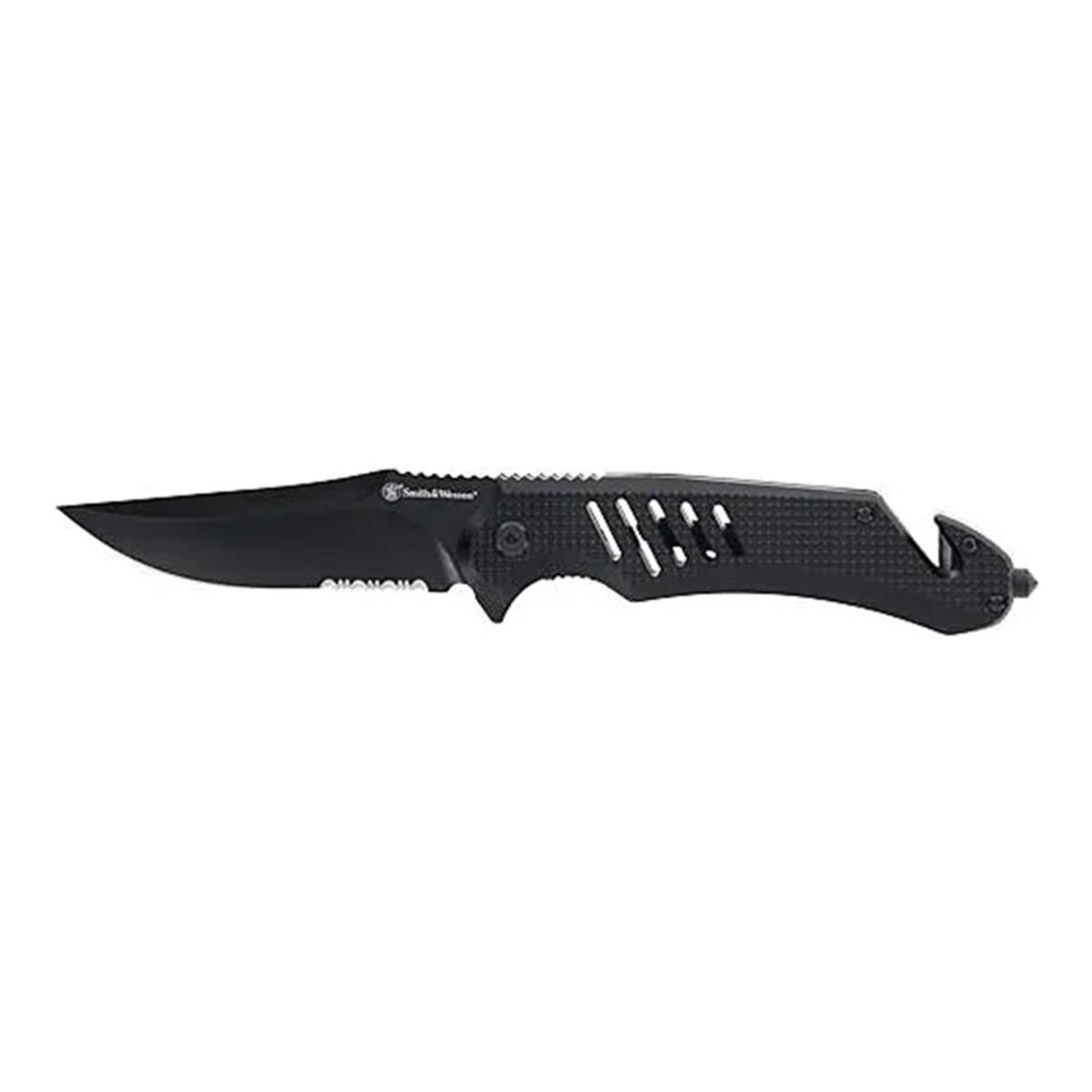 Smith & Wesson Extreme Ops Folding Clip Point Knife, Black - 1215364