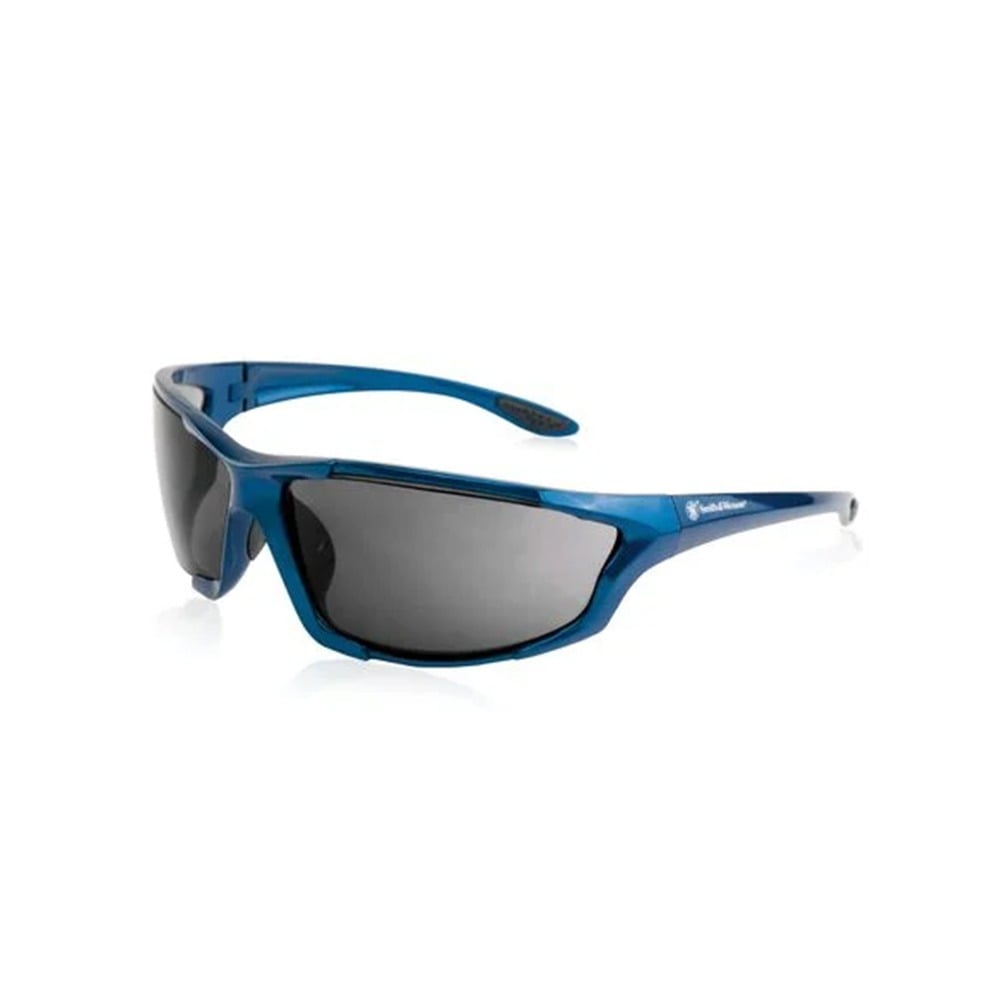 Smith & Wesson Major Full Frame Shooting Glasses, Blue/Smoke