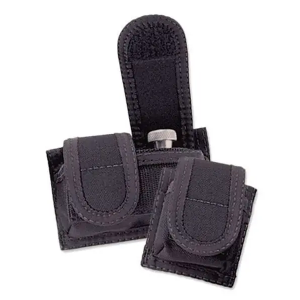 Uncle Mikes 8828 Speedloader Pouch   Double 2.25 Belt Black Nylon
