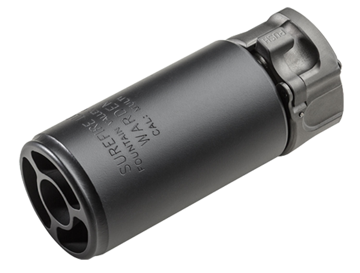 Surefire WARDEN Blast Regulator, Black - WARDEN-BK