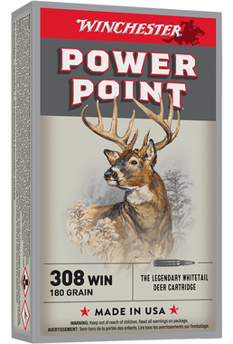 Winchester Power-Point 308 Winchester 180 Grain Power Point