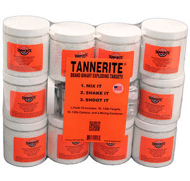 Tannerite 1/2lb Target - 10 - 1/2 lb Targets  - 1/2PK10
