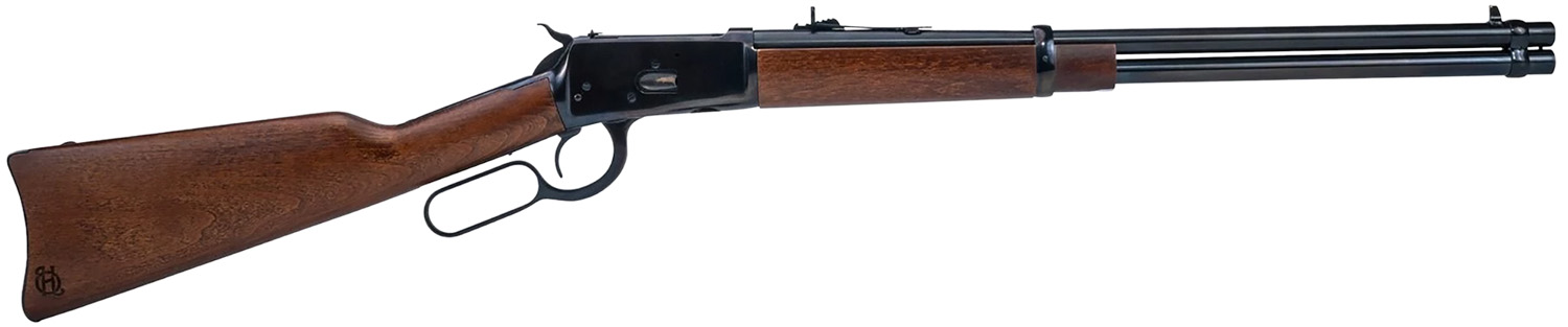 Heritage 92 Lever Action Rifle – .44 Magnum | Black | 20″ Barrel | Wood Stock - No Credit Card Fees - Free Shipping