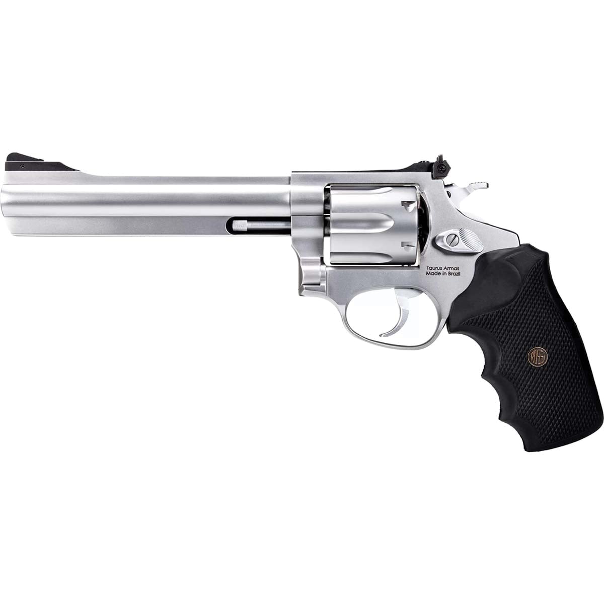 ROSSI RM64 357MAG 6″ – STAINLESS 6-SHOT RUBBER - No Credit Card Fees - Low, flat rate shipping