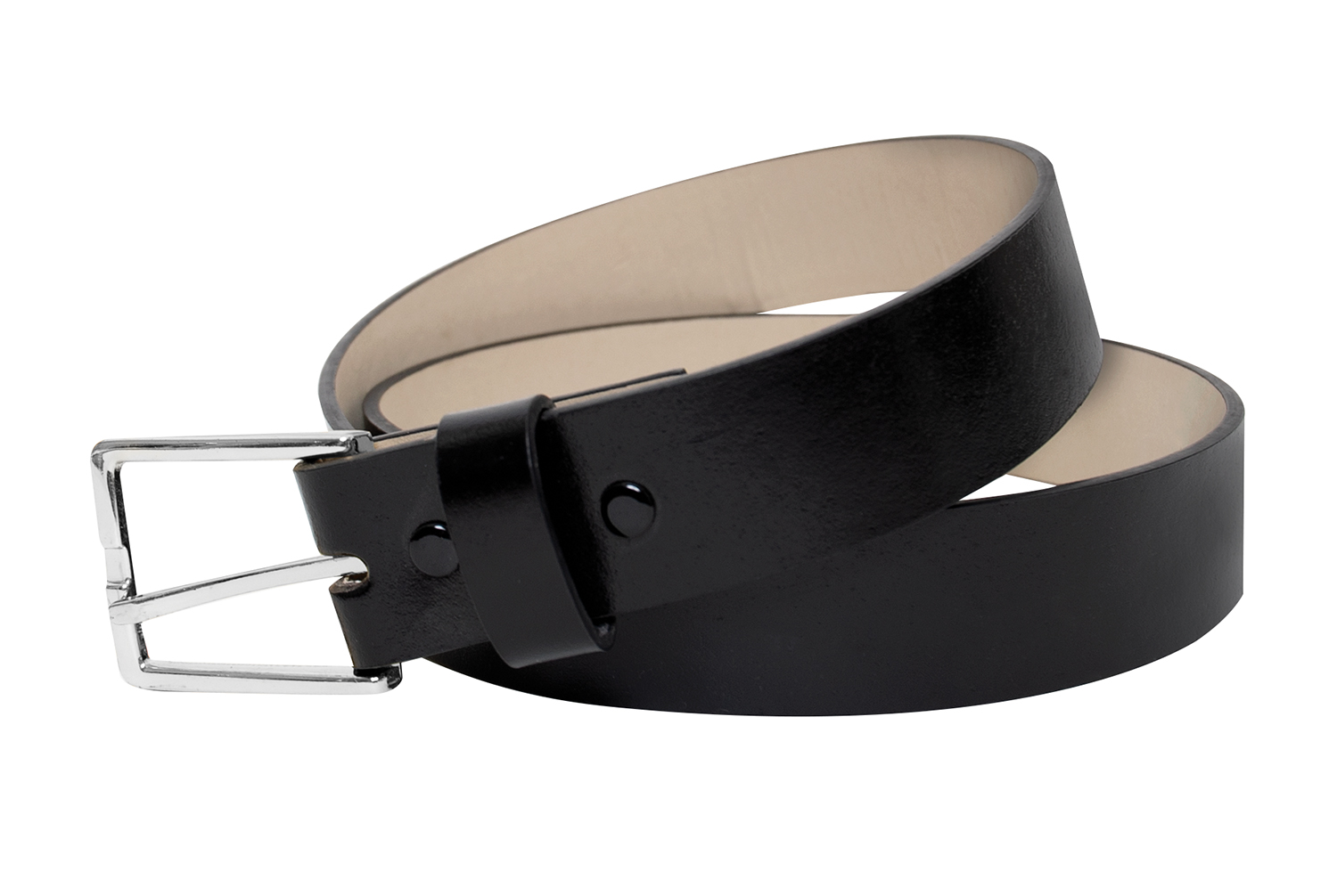 Rothco Bonded Leather Garrison Belt - Nickel, 1 3-4, Waist Size 38