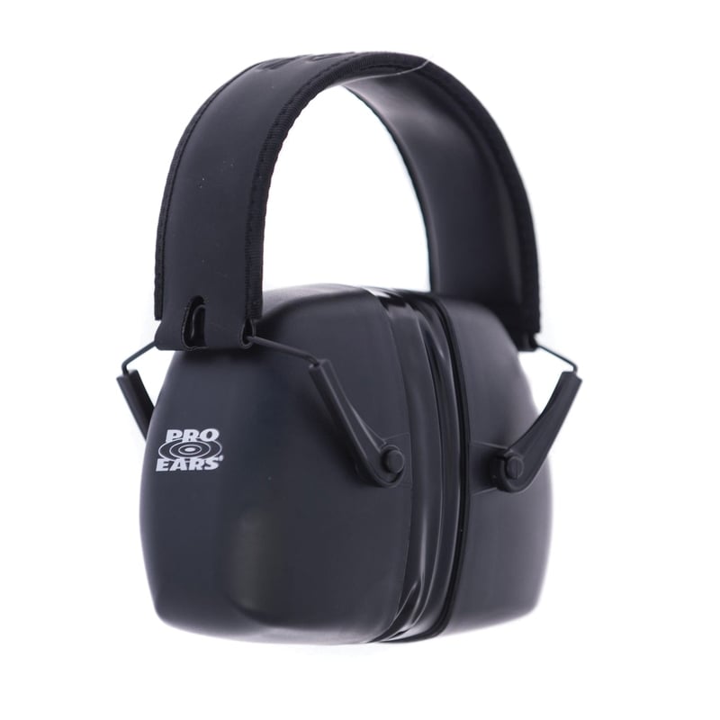 Pro Ears Ultra Gel 29 dB Passive Earmuffs, Black