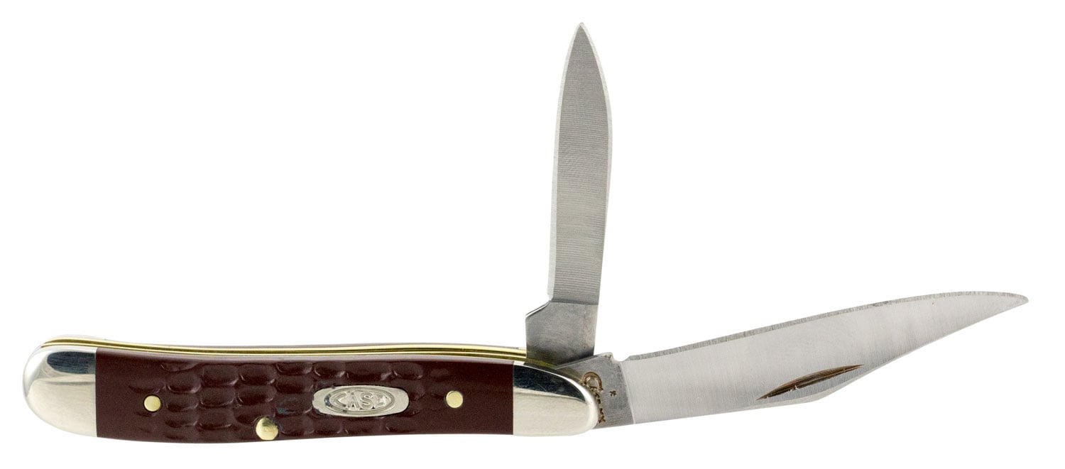 Case Brown Synthetic Peanut Knife - 00046