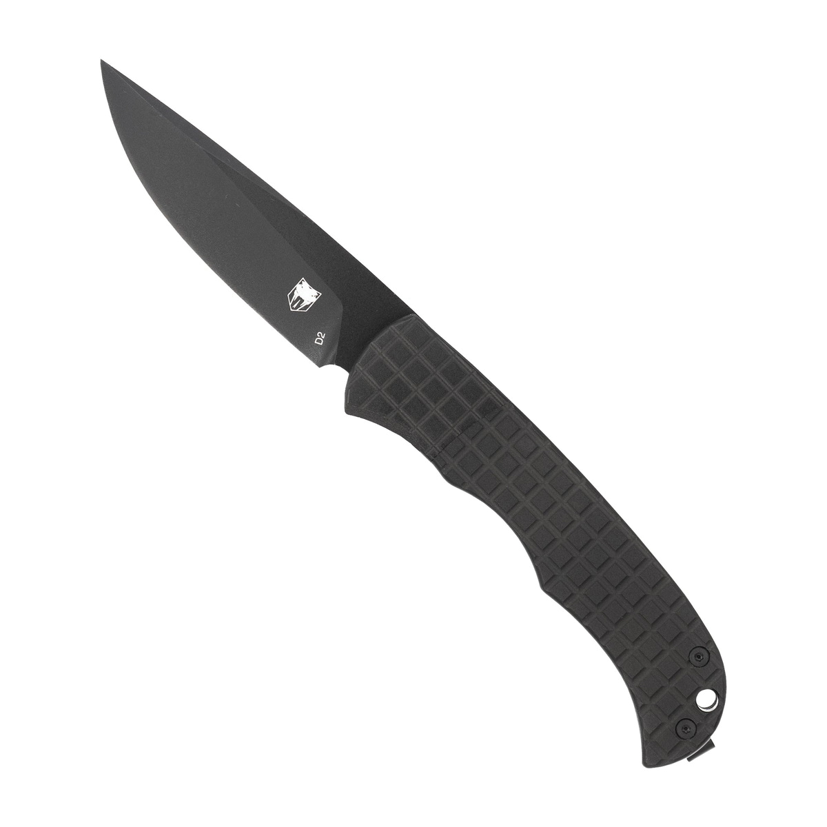 CobraTec Knives Cyclone Hidden Release Folding/OTF Knife Drop Point Black - Ideal for Tactical and Everyday Carry - CTCLNHRBLK