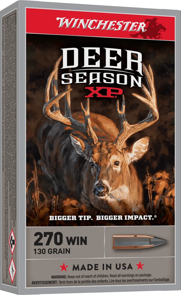 WINCHESTER DEER SEASON 270WIN 130GR 20RD BX 200RD CASE