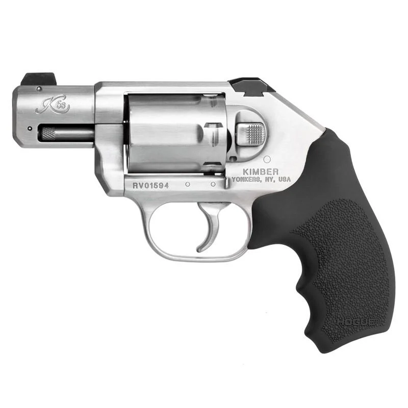 Kimber K6s DASA DAO Bantam: Cobblestone Rubber Monogrip - Black