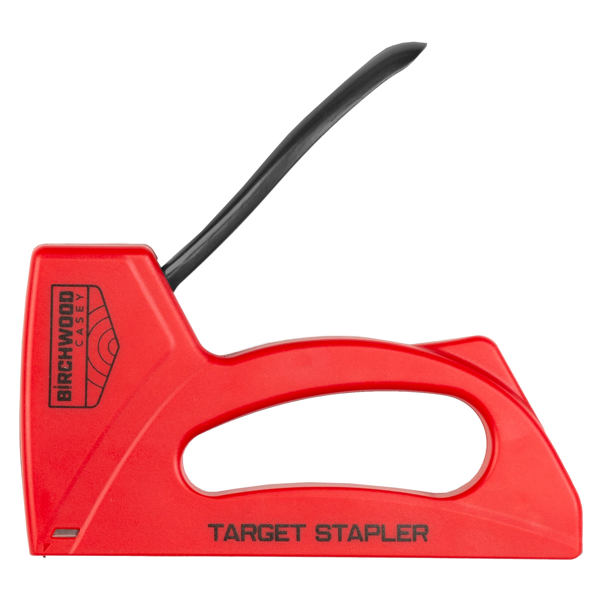 Birchwood Casey Target Stapler, Compact Design, Staples Included, Red - BC-STPLR