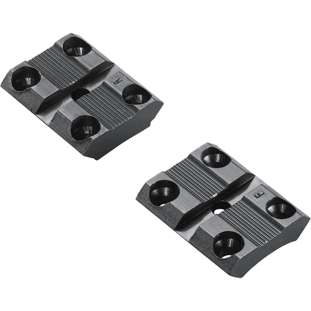 Weaver Classic Aluminum Base Pair Matte Black Browning XBolt Blister Pack