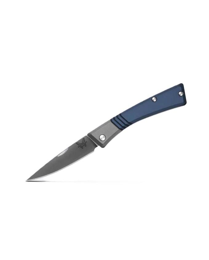 Benchmade Successor Drop Point Slip Joint Knife, Crater Blue - 315