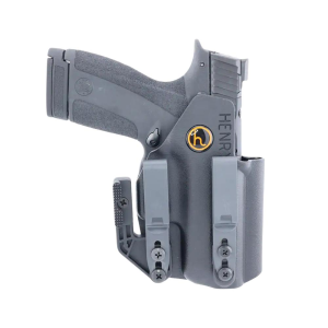 Henry-Holsters Henry Holsters Cipher AIWB/IWB Holster for S&W M&P Shield X Black Ambi