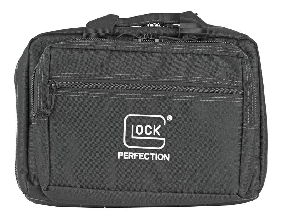 Glock Dual Padded Compartment Double Pistol Case (Black)