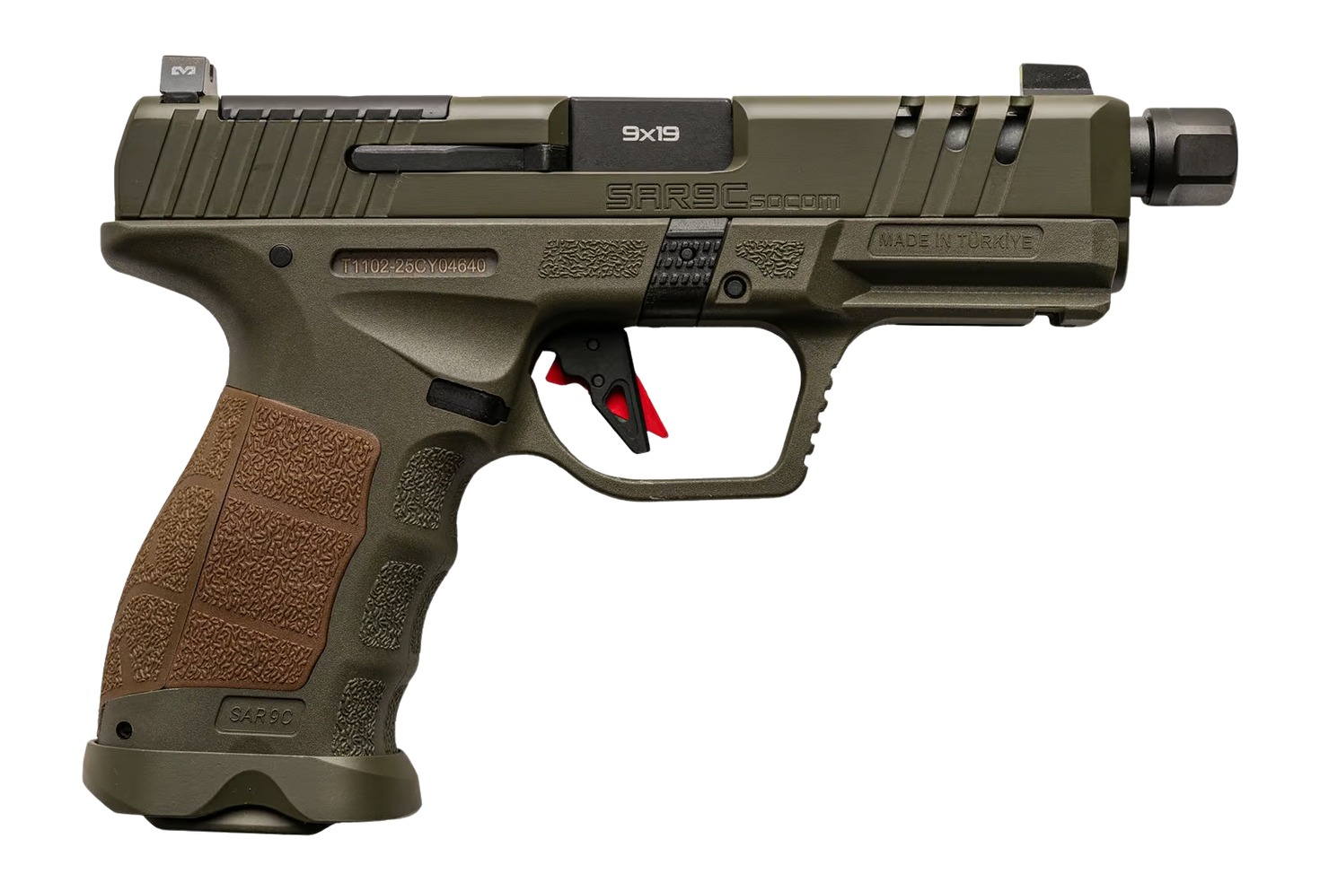 SAR USA SAR9 Compact 9mm Handgun - 10+10 Capacity