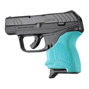Hogue HandAll Beavertail Grip Sleeve Ruger LCP II-Aqua