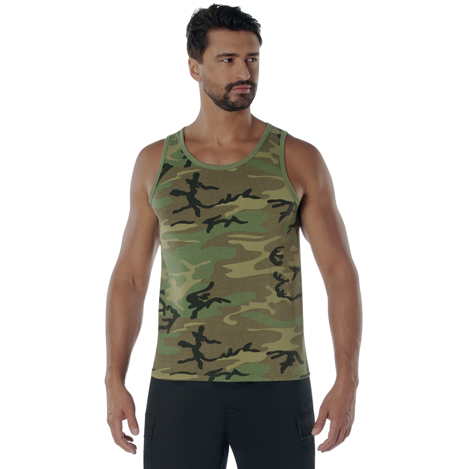Rothco Vintage Woodland Camo Tank Top - X-Large