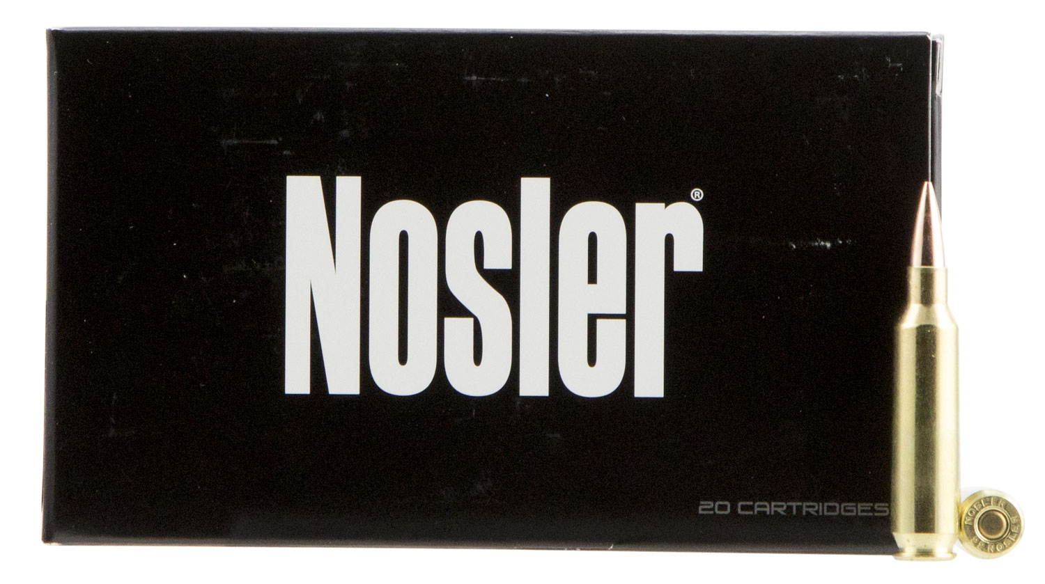 Nosler Match Grade Rifle Ammunition 22 Nosler 70 gr. RDF HPBT 20 rd. - No Credit Card Fees - Low, flat rate shipping