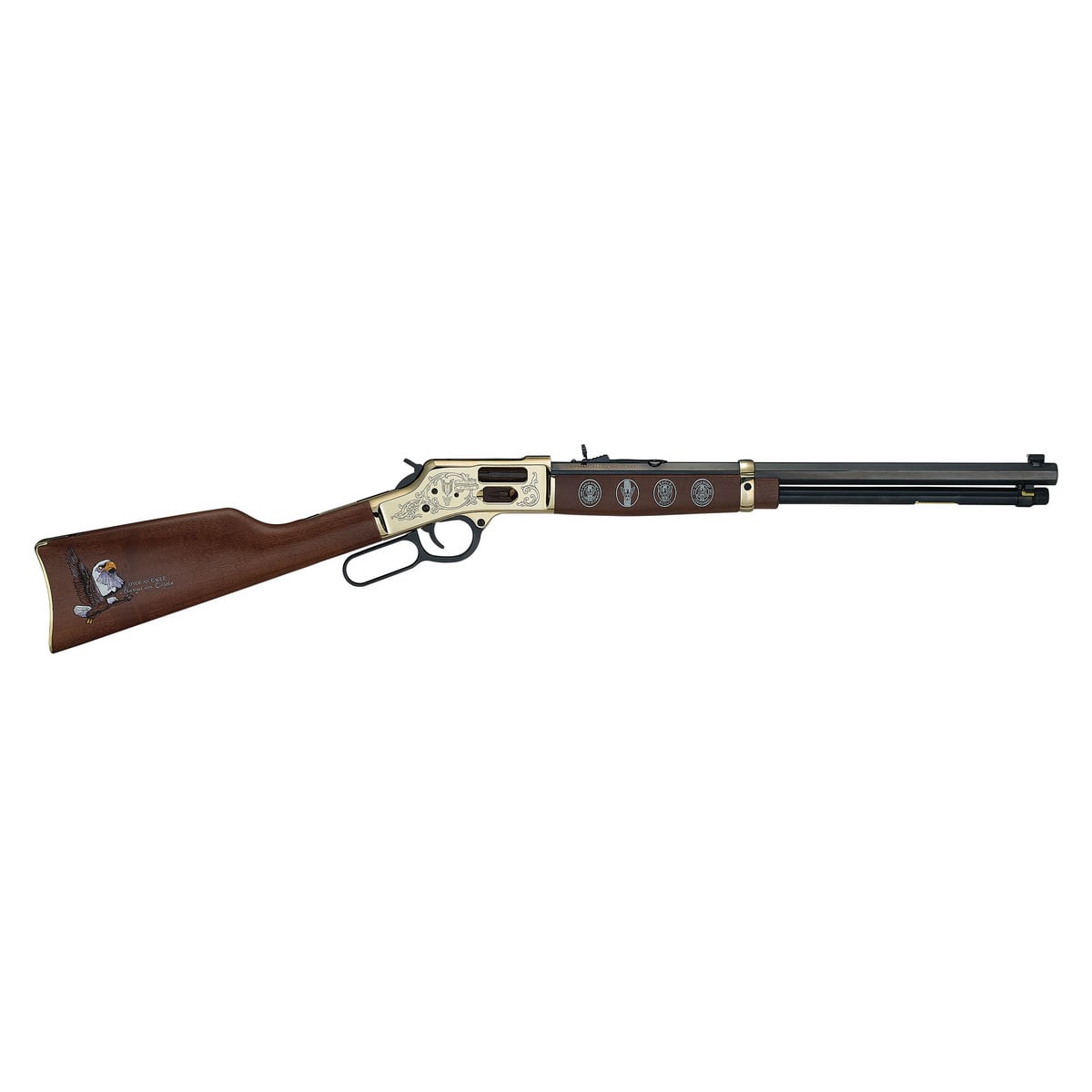 Henry Big Boy Eagle Scout Centennial Tribute Edition .44 Magnum/.44 Special Lever Action Rifle - American Walnut - H006GES