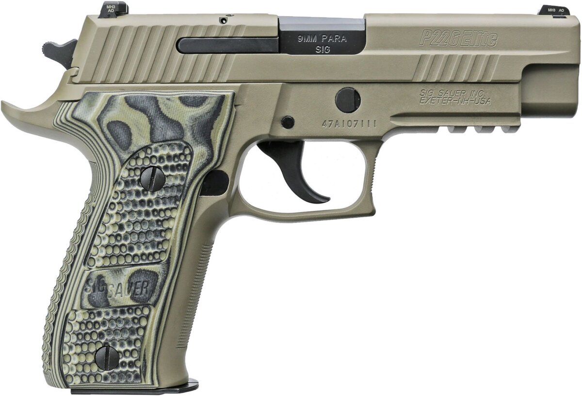 Sig Sauer SIG P226 SCP DA 9MM 10R FDE CA