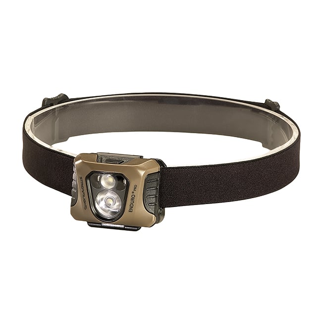 Streamlight Enduro Pro White/Green LED Headlamp, Coyote - 61425