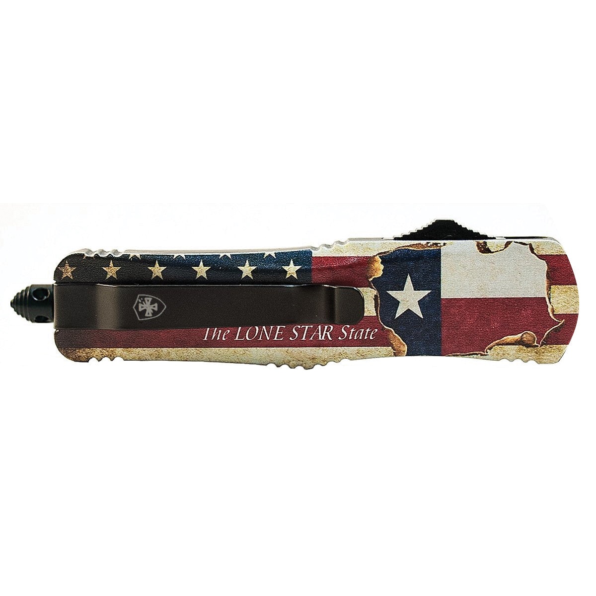 Templar Knife Texan Small OTF Knife Tanto Serrated - S-TX-53-1