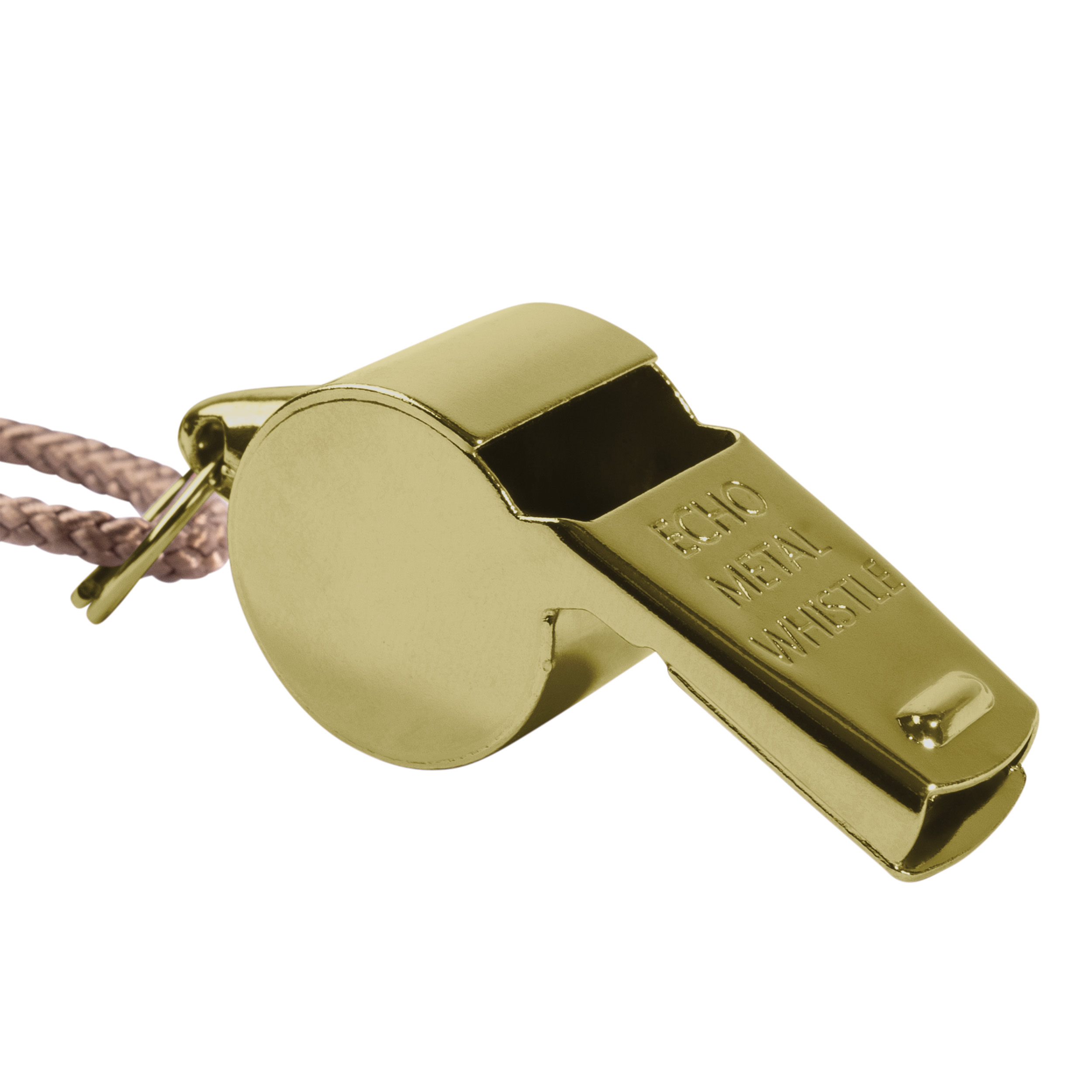 Rothco Gi Style Police Whistle - Brass