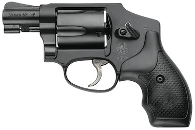 Smith  Wesson 162810 Model 442 Airweight 38 SW Spl P 1.88 Stainless Steel Barrel 5rd Carbon Steel Cylinder Aluminum JFrame Black Metal Finish Internal Lock