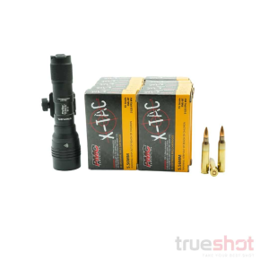 BUNDLE DEAL: Streamlight Protac HL-X Rifle Light and 200 Rounds of Ammo - PMC 5.56 55 Grain