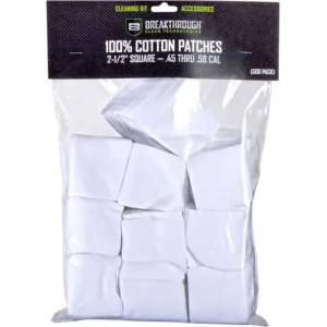 BREAKTHROUGH CLEANING PATCHES 2 1/2 SQUARE .45-.58 50 PACK