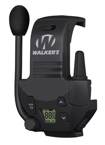 Walker's Razor Walkie Talkie Hearing Pro Add-On, Black - GWP-RZRWT-BT