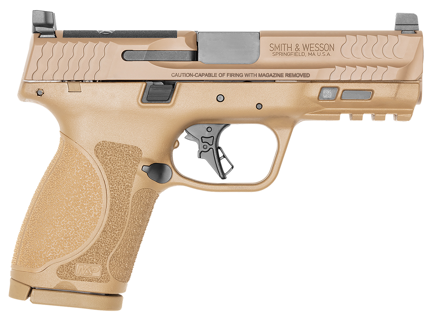 Smith Wesson M 9 Compact M2.0 9mm FDE Pistol 15RD