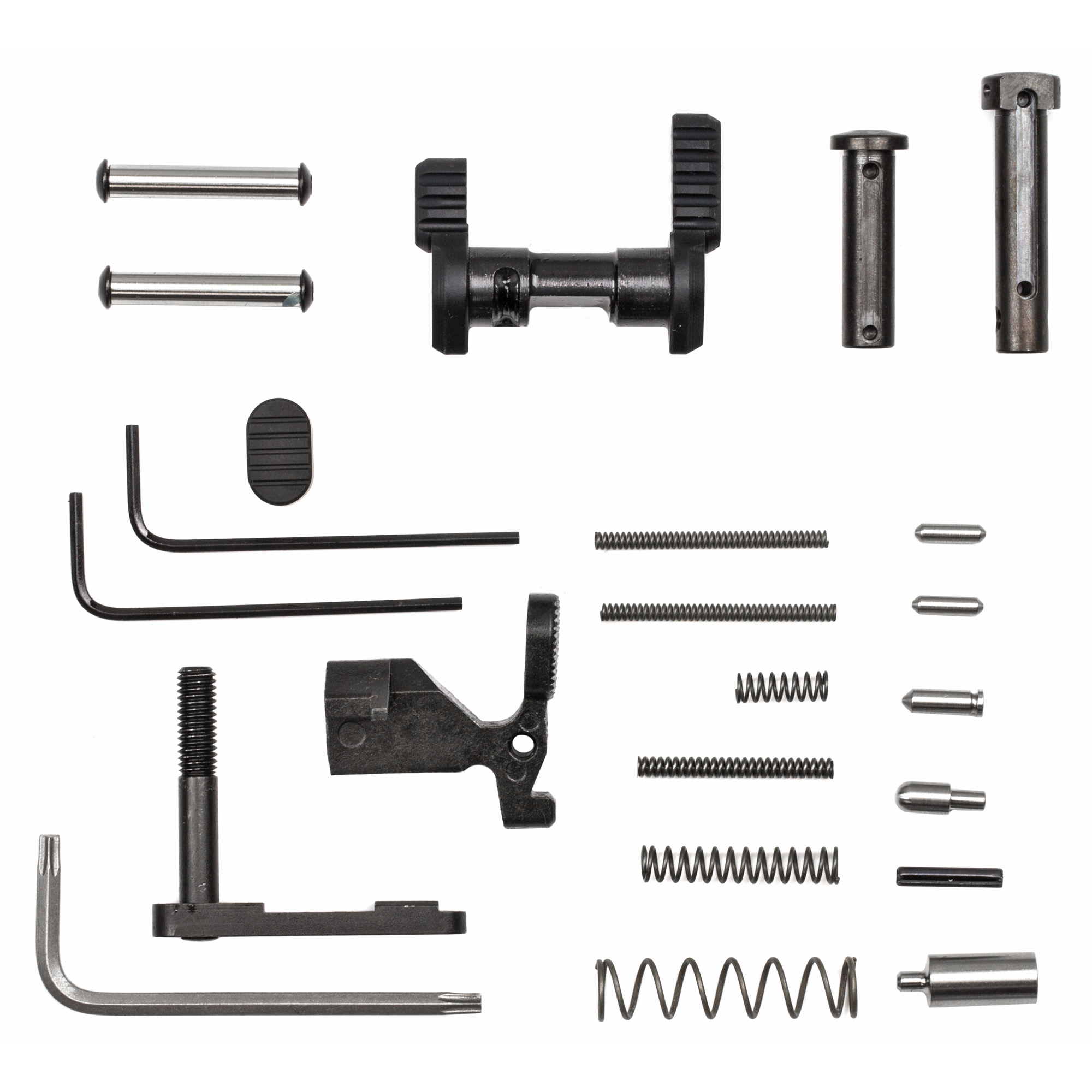 Armaspec Builder's Lower Parts Kit, Black - ARM151BLK