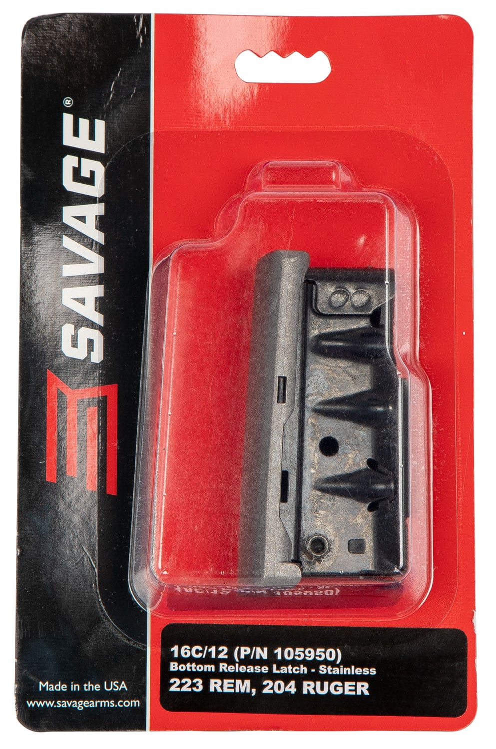 Savage Arms 4 Round .223 Rem/.204 Ruger Detachable Magazine, Stainless Steel - 55156