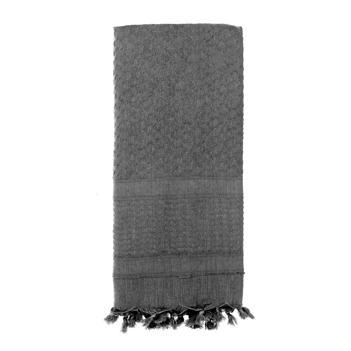 Rothco Solid Color Shemagh Tactical Desert Keffiyeh Scarf - Grey