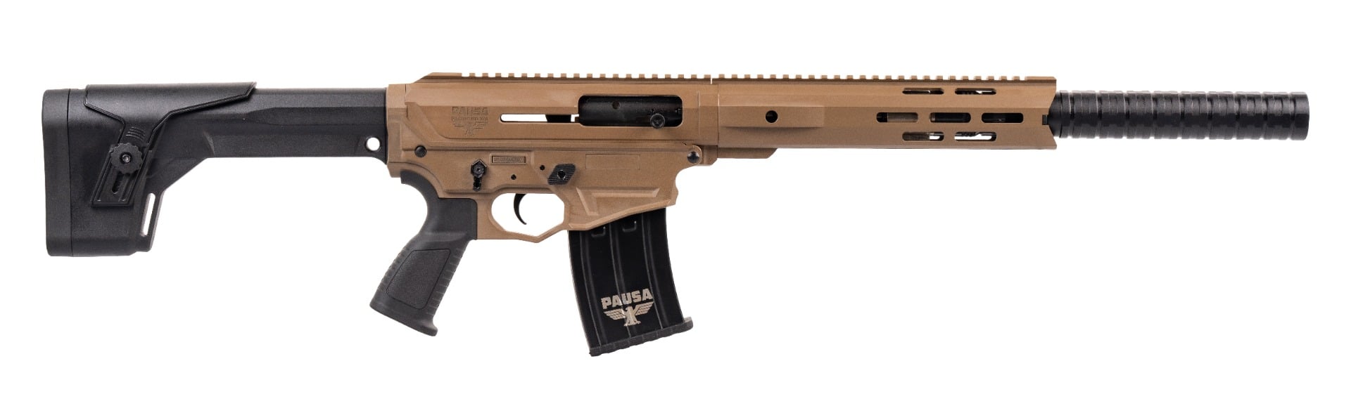Panzer Arms AR12 G5 Tactical 12 Gauge 18.5" Semi-Auto Shotgun w/Short Handguard, FDE