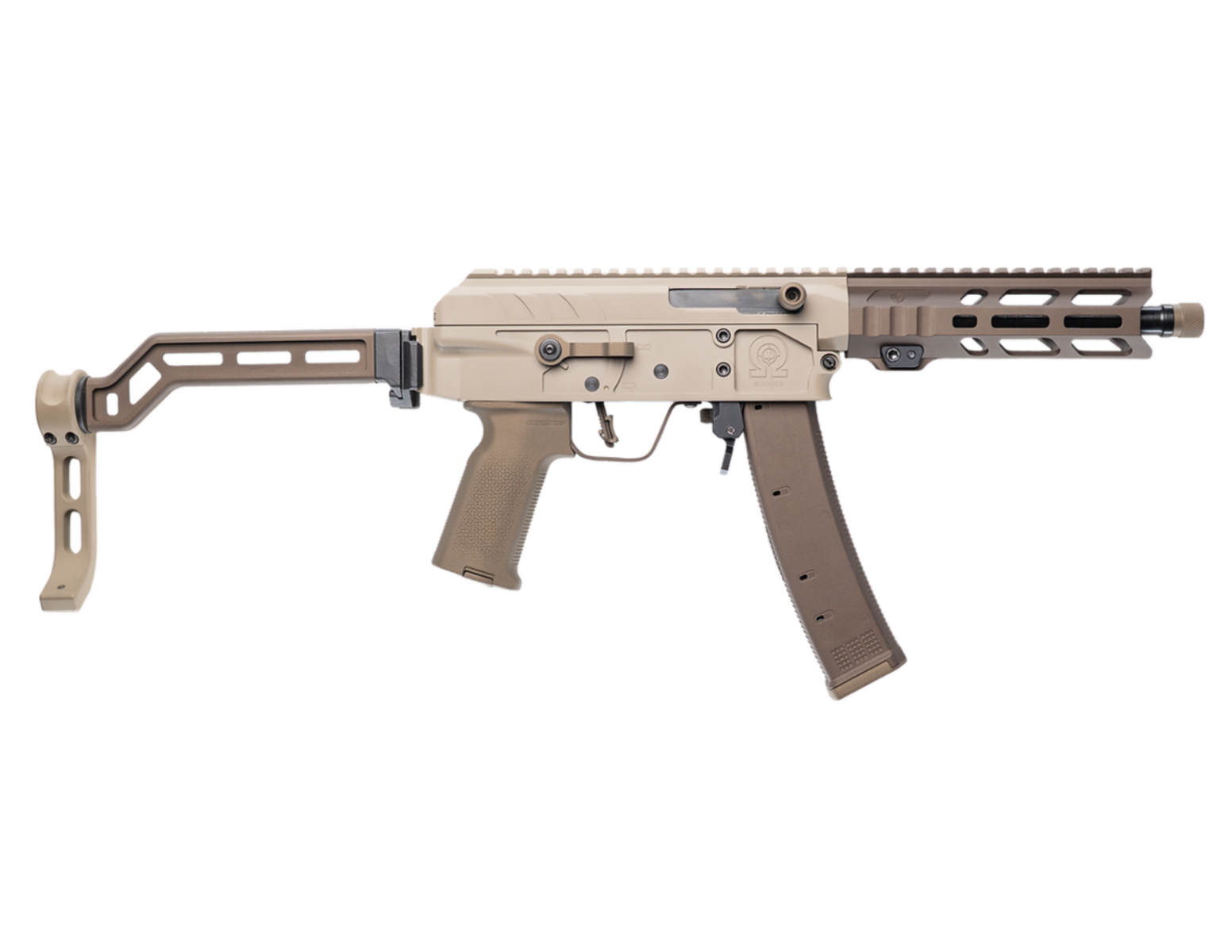 CNC Show Low Mfg BlackJack-Omega "Double Down" Limited Edition 9mm 9" Semi-Auto PCC Pistol