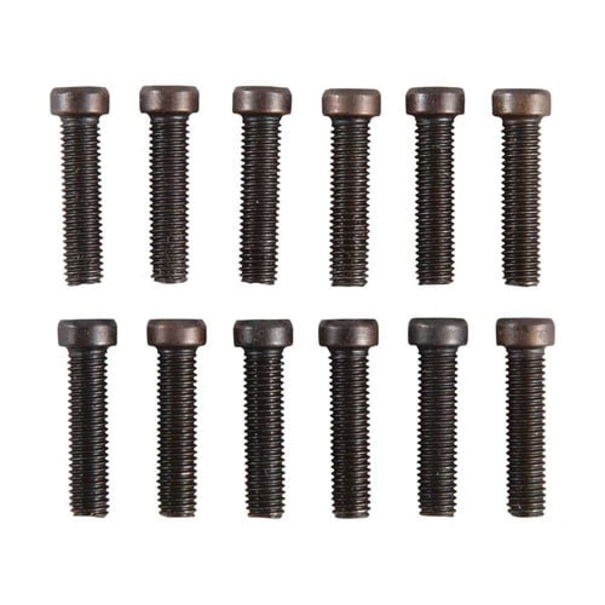 Brownells #6-48 x 0.56" T-10 Fillister Head Screw, Black Pack of 12