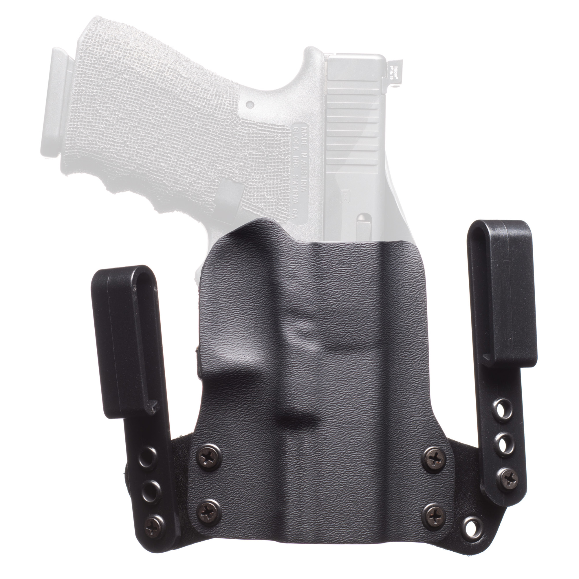 BlackPoint Tactical Mini Wing IWB Holster, fits Sig P365 Macro, Right Hand, Adjustable Cant, Black