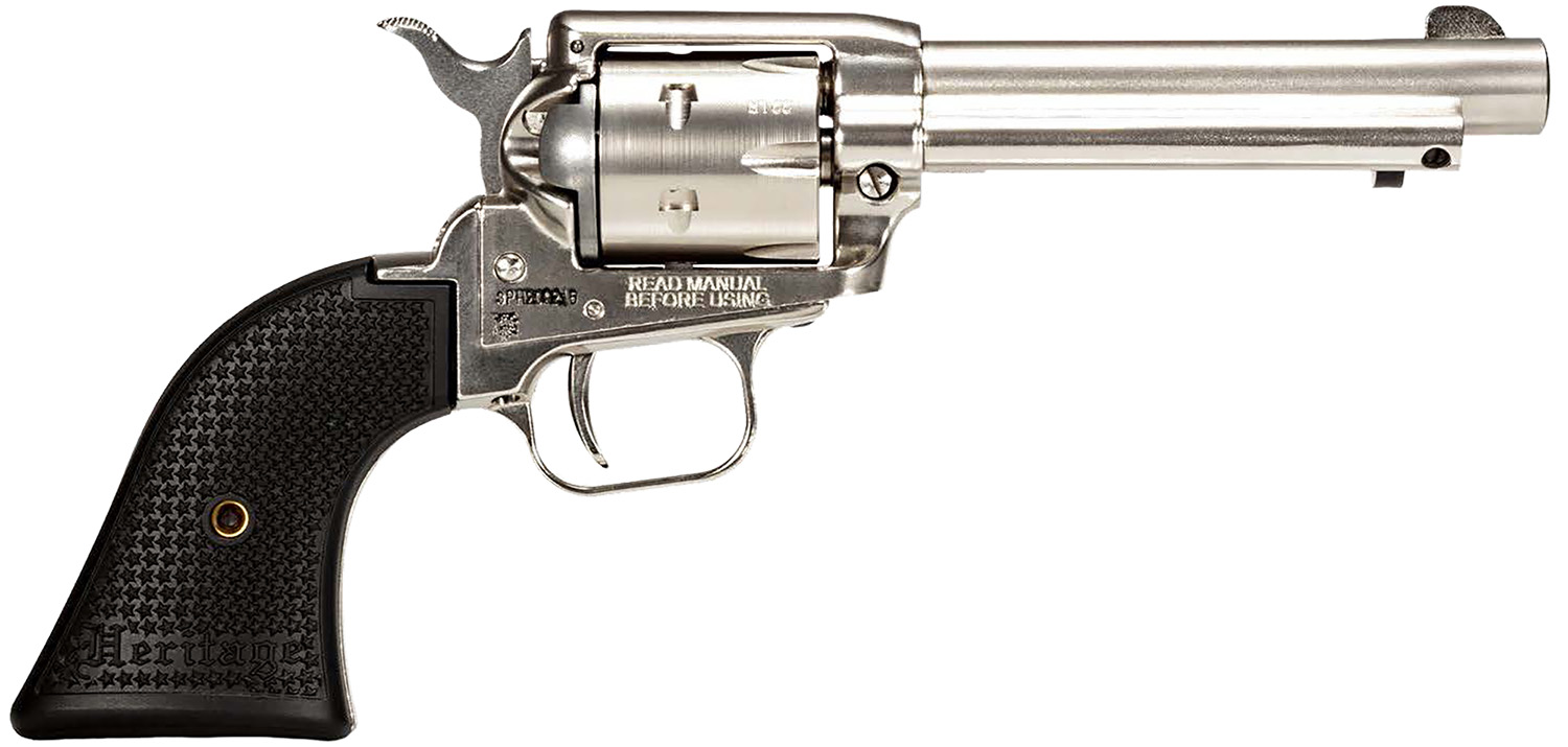 Heritage Rough Rider 22 LR Revolver 6.5" Nickel Finish