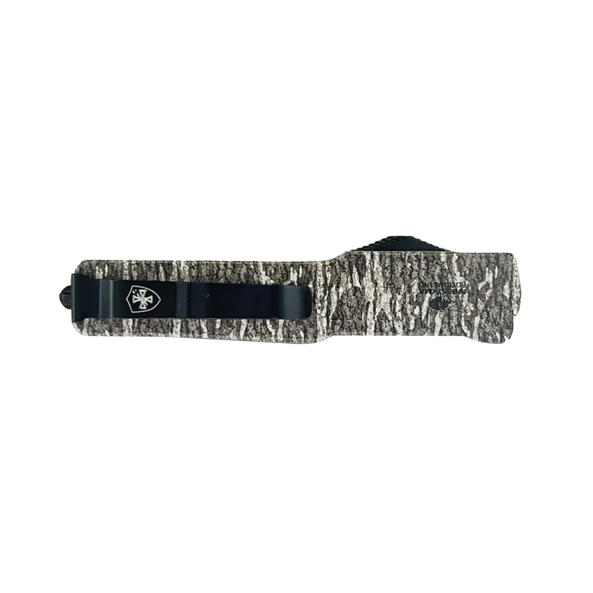 Templar Knife Premium Weighted Mossy Oak Folding/OTF Knife Tanto, Mossy Oak Bottomland