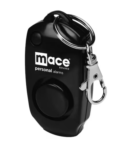 Personal Alarm w/ Keychain, Black