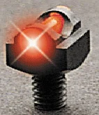TRUGLO SIGHT STAR BRITE DELUXE - 3MM THREAD FIBER OPTIC RED