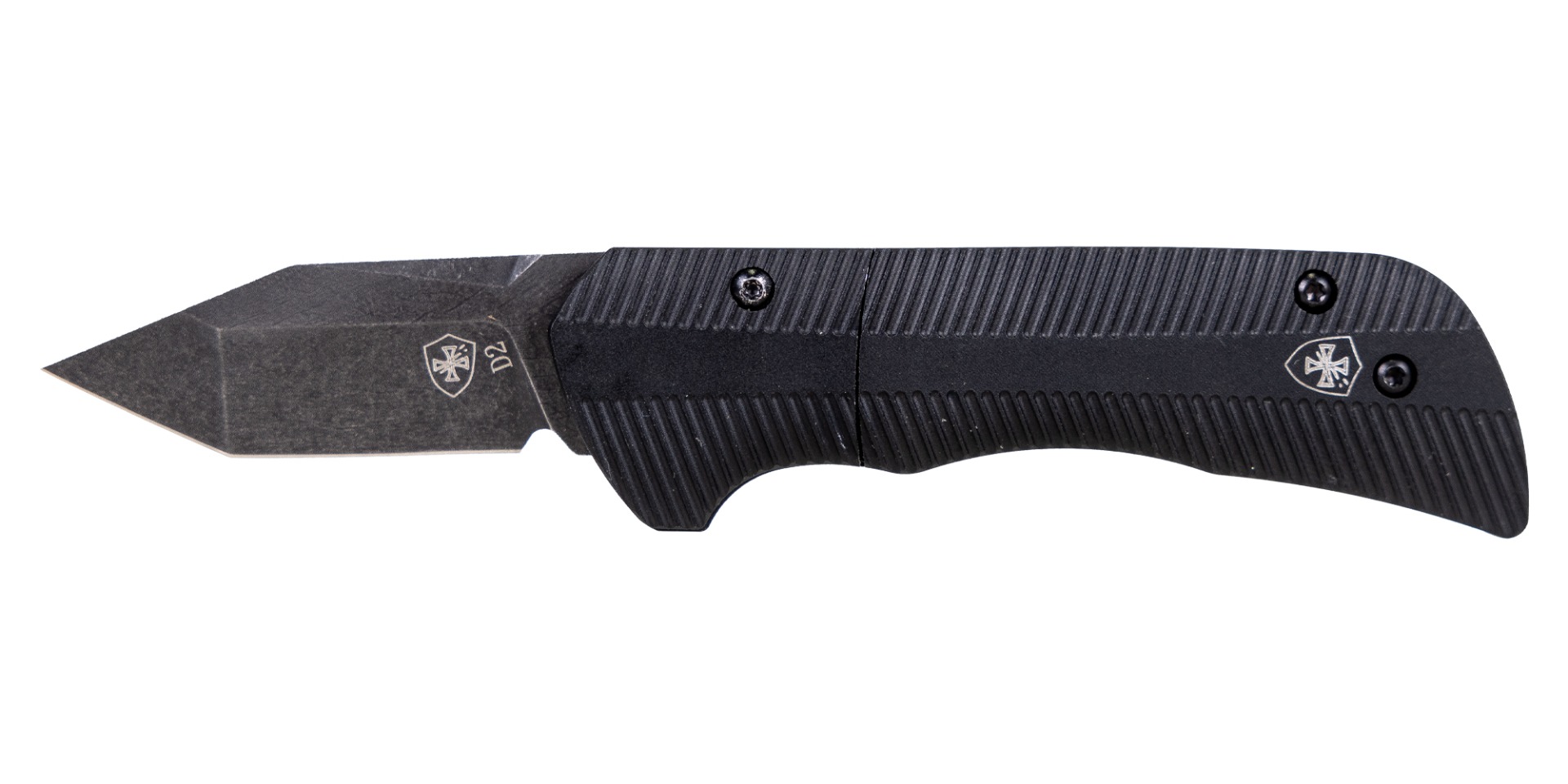 Templar Knife California Legal Auto Assisted Tanto Knife, Black - CAA-ABK-22-1
