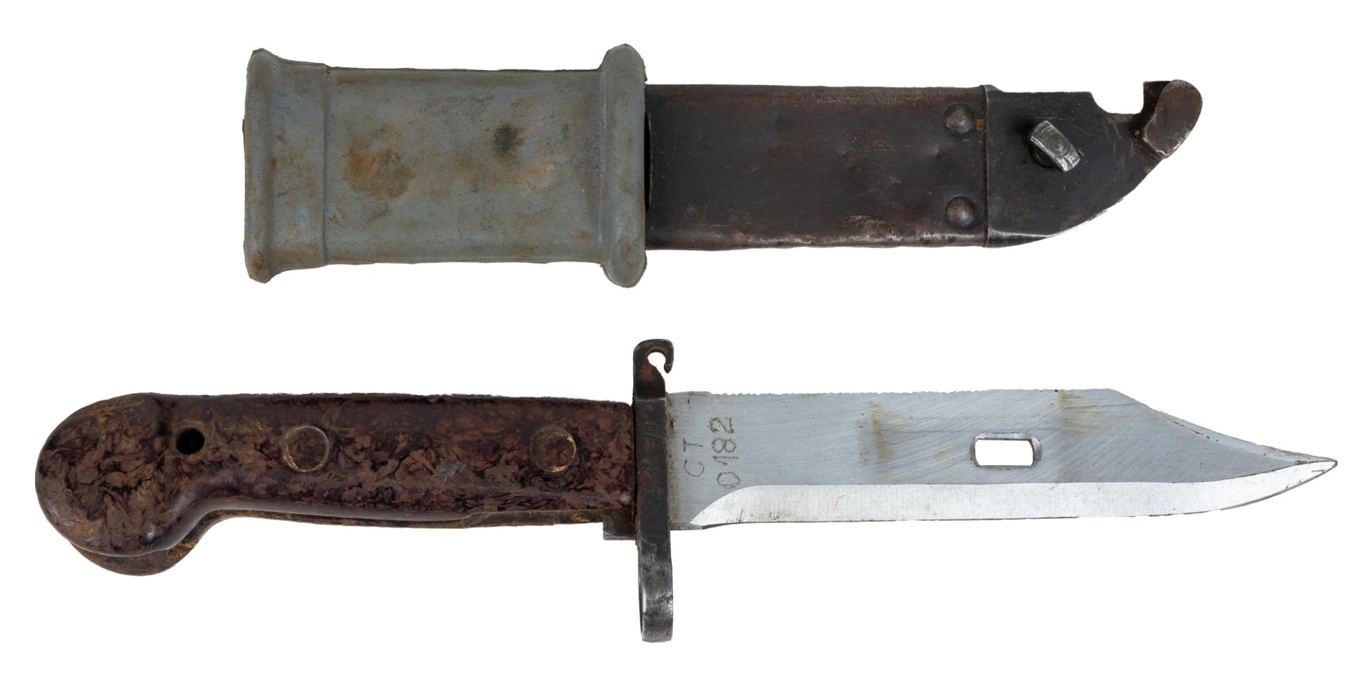 Surplus Romanian AK-47 Bayonet with Sheath