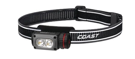 COAST WPH20R Headlamp BLKGRY - 31529