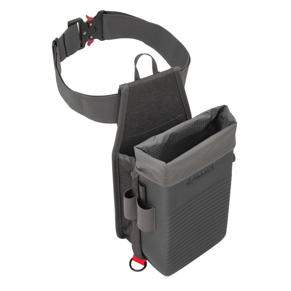 Allen Competitor 12 Gauge Double Compartment Molded Shell Bag, Gray
