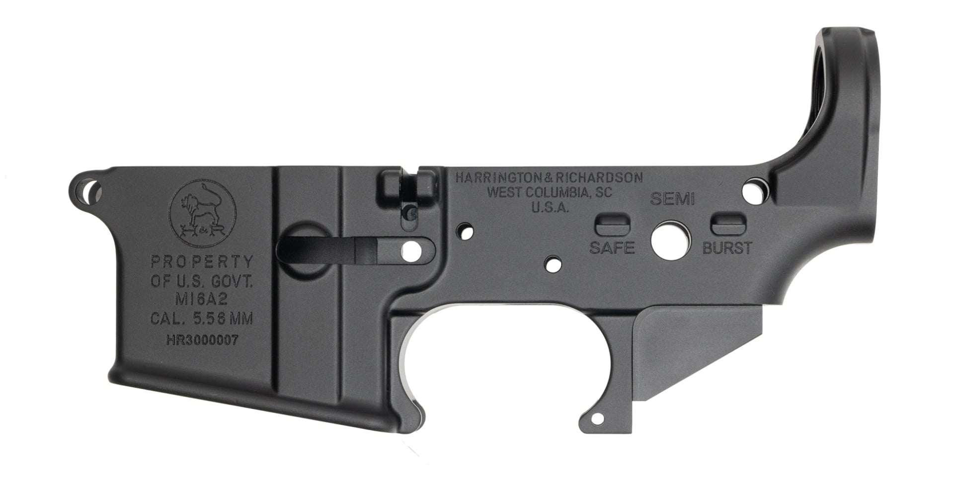 Blem Harrington & Richardson M16A2 Lower Receiver Black